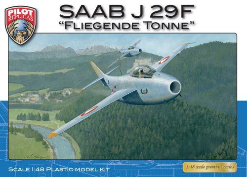 Pilot Replicas - Plastikový model letadla 1/48 SAAB J29 F Austrian edition