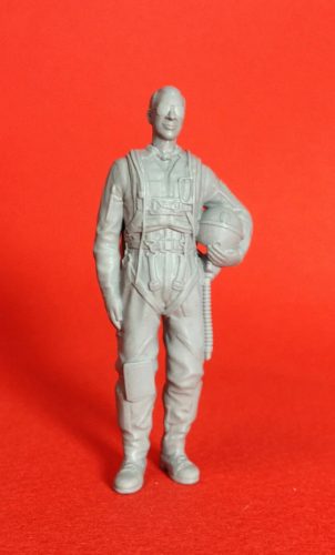 Pilot Replicas - 1/48 Swedish Airforce pilot from 1950s up to mid 1970s with parachute