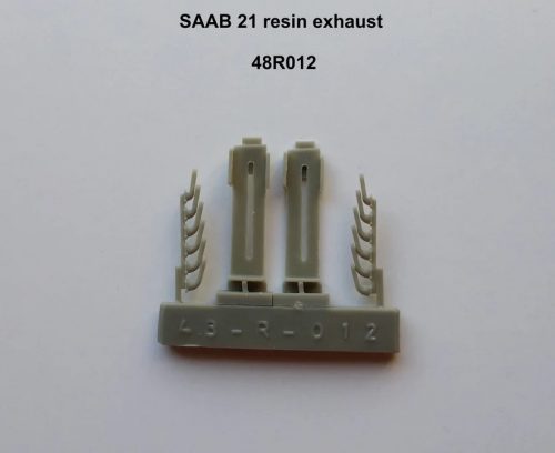 Pilot Replicas - 1/48 SAAB J/A 21 Exhaust manifolds