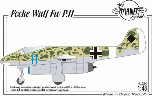 Planet Models - Focke Wulf P.II