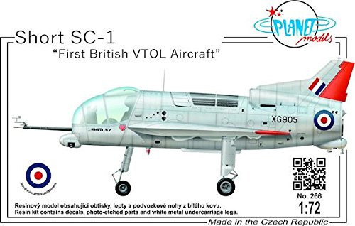 Planet Models - Short SC-1 First British VTOL Aircraft