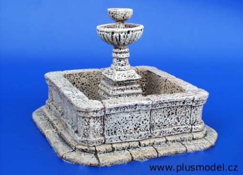 Plus model - 1/35 Town public fountain