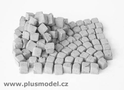 Plus Model - Pflastersteine, klein, Granit