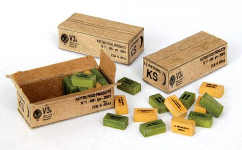 Plus Model - U.S. Feld Ration Kartons