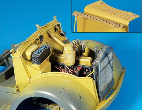 Plus model - Opel Blitz Motor for Tamiya Bausatz