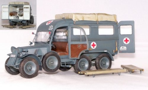 Plus Model - Deutscher Krankenwagen Kfz.31 Steyr 640