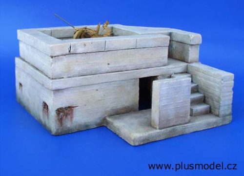 Plus model - Deutscher Flak Bunker Ww Ii