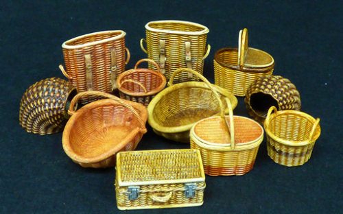 Plus model - Wicker baskets small