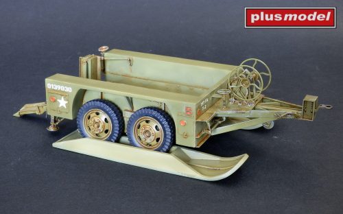 Plus model - 1/35 US trailer M18 tandem axle