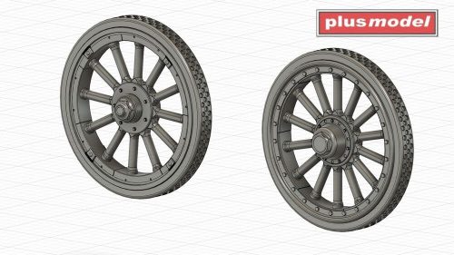 Plus model - Canadian MG carrier wheels pattern A