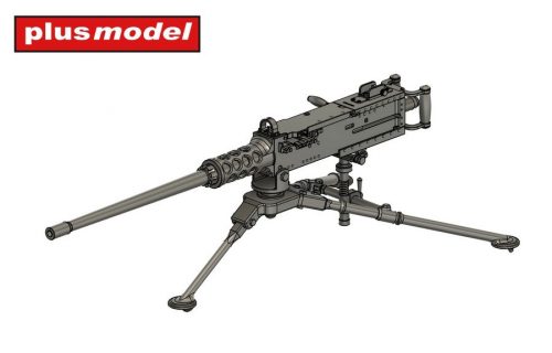 Plus model - 1/35 Machine gun Browning with tripod