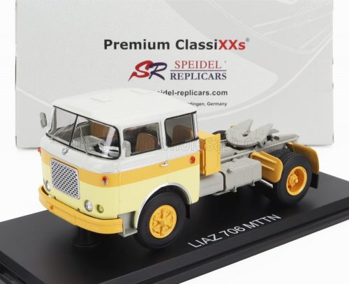 Premium Classixxs - LIAZ 706 MTTN TRACTOR TRUCK 2-ASSI 1978 YELLOW ORANGE WHITE