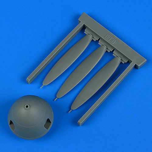 Quickboost - Bf 109F-2 propeller for Revell/Hasegawa