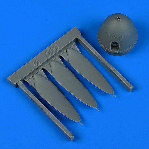 Quickboost - Bf 109G-10/K propeller for Revell