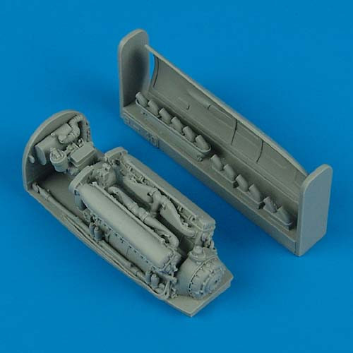 Quickboost - 1/48 P-40E Warhawk engine