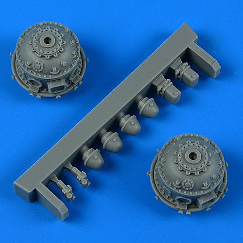 Quickboost - 1/48 B-26K Invader engine reductors - ICM