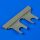 Quickboost - 1/72 Bristol Blenheim I/IV undercarriage covers