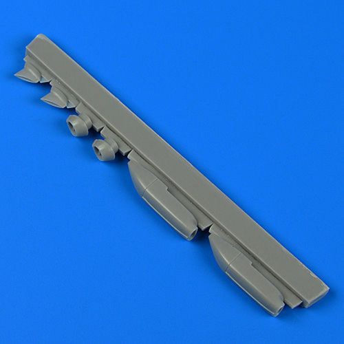 Quickboost - Bristol Beaufighter air intakes a. fuel drain (B) for Airfix