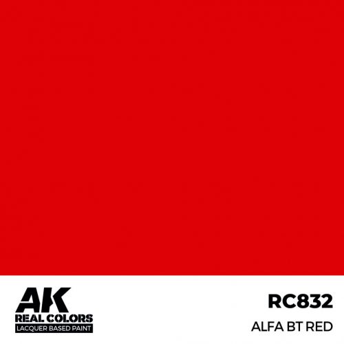 AK-Interactive - RC832 Alfa BT Red 17 ml.