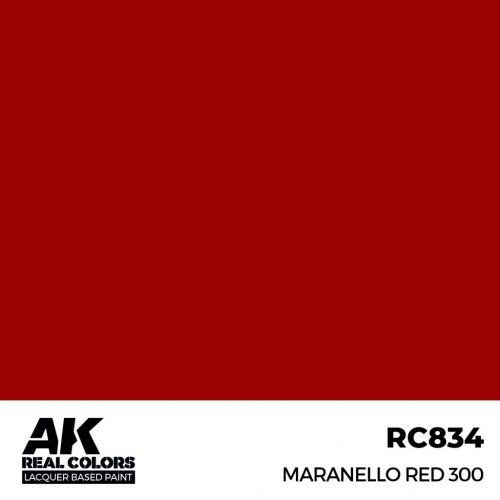 AK-Interactive - RC834 Maranello Red 300 17 ml.