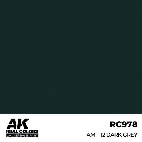 AK-Interactive - RC978 AMT-12 Dark Grey 17 ml.