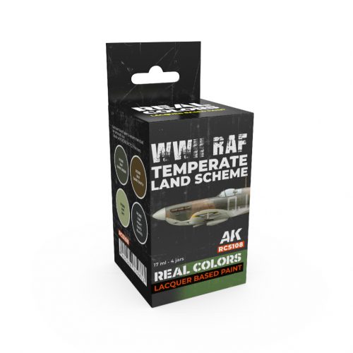 AK Interactive - Wwii Raf Temperate Land Scheme Set