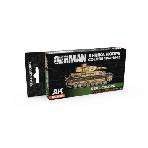 AK Interactive - German Afrika Korps Colors 1941-1943 Set