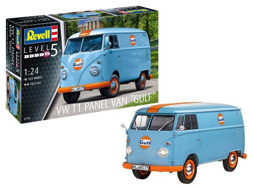 Revell - VW T1 panel van (Gulf Decoration)