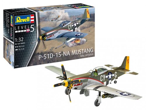 Revell - P-51 D Mustang (Late Version)