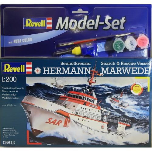 Revell - Model Set - Search & Rescue Hermann Marwede 1:200 (65812)