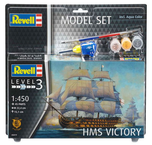 Revell - Model Set Hms Victory 1:450 (65819)