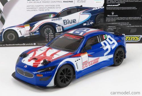 Re-El Toys - Maserati Granturismo Gt3 N 99 Racing 2015 Blue White