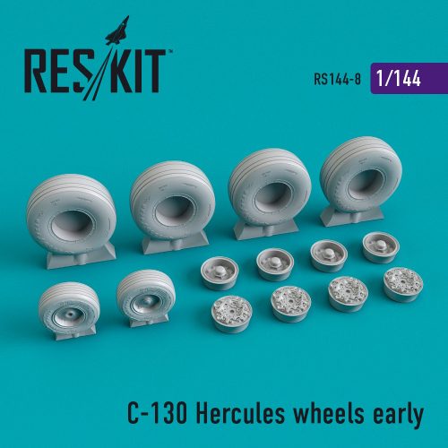 Reskit - C-130 "Hercules" wheels set early version (1/144)