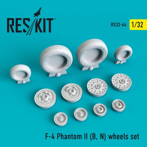 Reskit - F-4 (B,N) "Phantom II" wheels set (1/32)