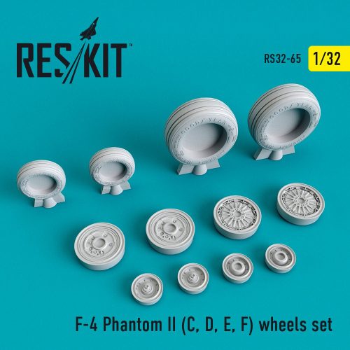 Reskit - F-4 (C,D,E,F) "Phantom II" wheels set (1/32)