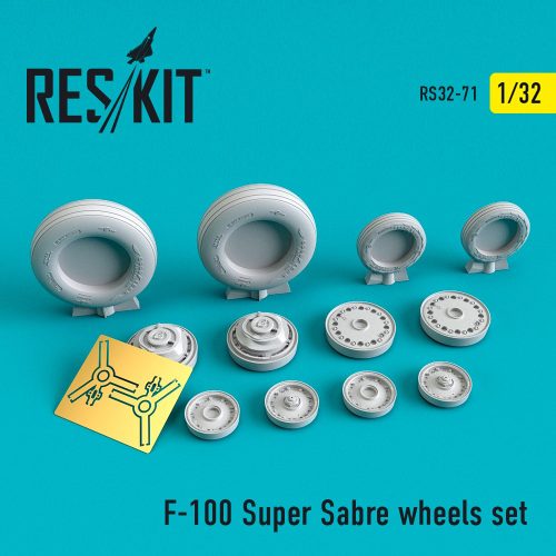 Reskit - F-100 "Super Sabre" wheels set (1/32)