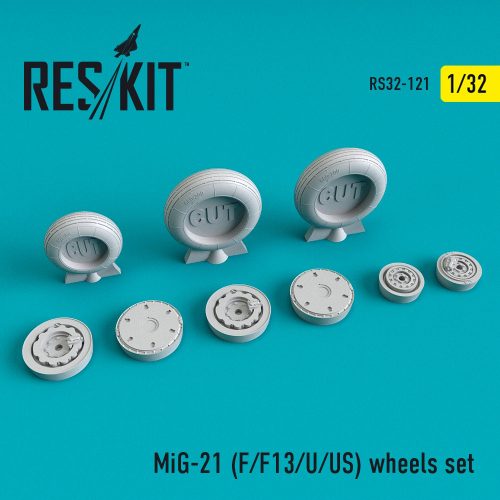 Reskit - MiG-21 (F, F13, U, US) wheels set (1/32)