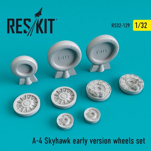 Reskit - A-4 "Skyhawk" early version wheels set (1/32)