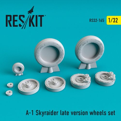 Reskit - A-1 "Skyraider" (late version) wheels set (1/32)