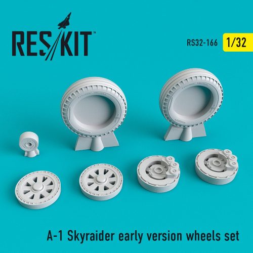 Reskit - A-1 "Skyraider" (early version) wheels set (1/32)