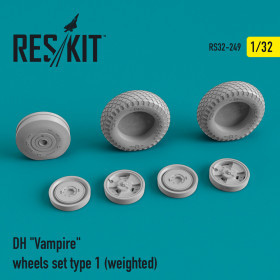 Reskit - DH "Vampire" wheels set type 1 (weighted) (1/32)