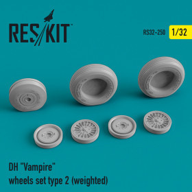 Reskit - DH "Vampire" wheels set type 2 (weighted) (1/32)