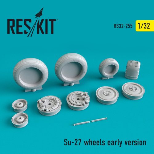 Reskit - Su-27 wheels set (early version) (1/32)