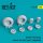 Reskit - Hawker Hurricane wheels set (late type 2) (weighted) (1/32)