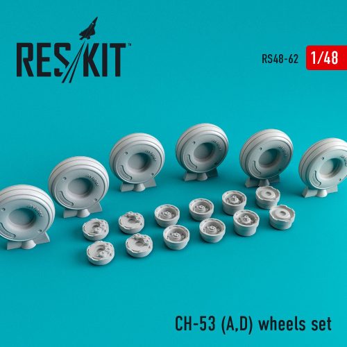 Reskit - CH-53 (A,D) wheels set (1/48)