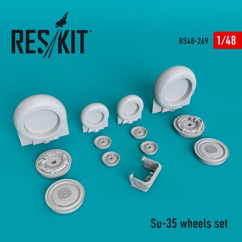 Reskit - Su-35 wheels set  (1/48)