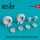 Reskit - Hawker Hurricane wheels set late type 2 (weighted) (1/48)