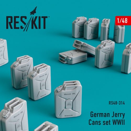 Reskit - 20 litre jerry can - German army (WWll) (16 pcs) (1/48)