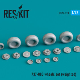 Reskit - 737-800 wheels set (weighted) (1/72)