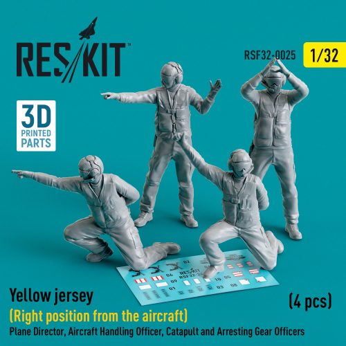 Reskit - Yellow jersey (Right position from the aircraft) Plane Director, Aircraft Handling Officer, Catapult